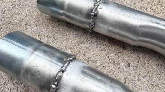 Flux Core Welding Stainless Steel Exhaust
