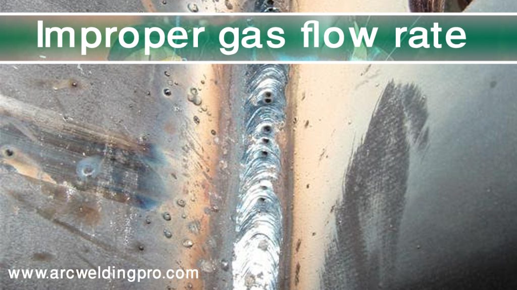 What is the best gas for MIG welding mild steel? 4 Improper gas flow rate