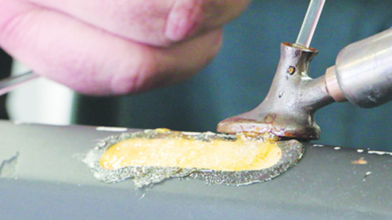 Bumper Repair With Hot Air Plastic Welder