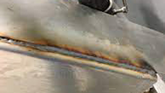 Weld Galvanized Steel with Flux Core