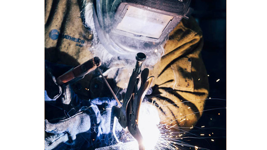 When was stick welding invented