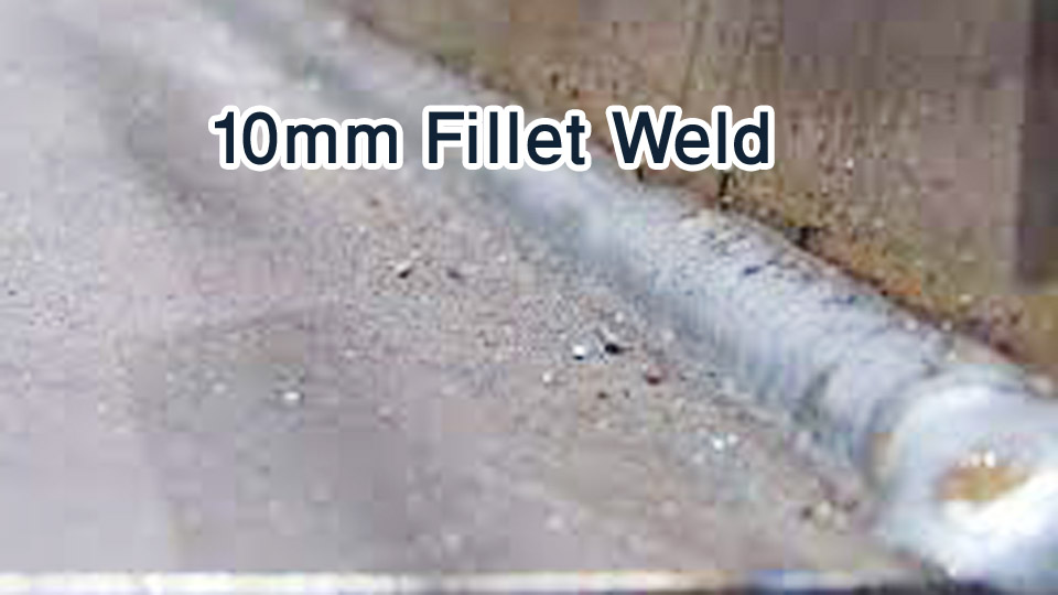 10mm Fillet Weld