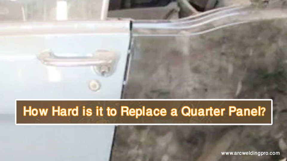 How Hard is it to Replace a Quarter Panel?