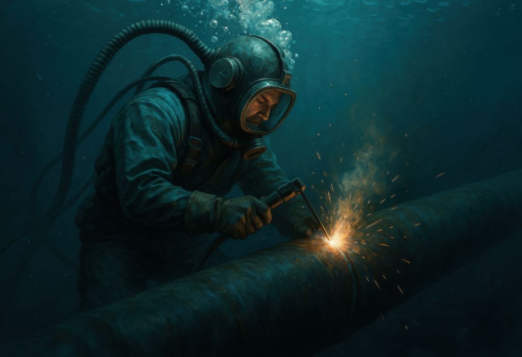What Does an Underwater Welder Do Daily? Answered 3 Career Outlook and Pay Drivers