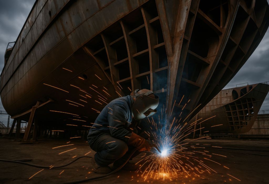 What Does a Shipyard Welder Do? Answered Clearly 3 Career Paths, Pay & Outlook