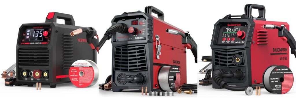 120V Gas Mig Welder combined image