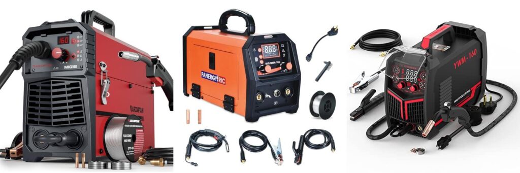 160 Amp Mig Welder combined image
