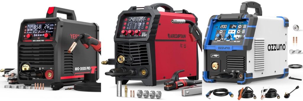 200 Amp Mig Welder combined image