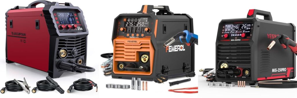 250 Amp Mig Welder combined image