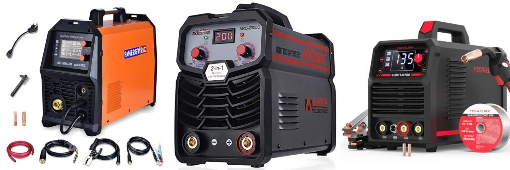 300 Amp Industrial Welding Machine combined image