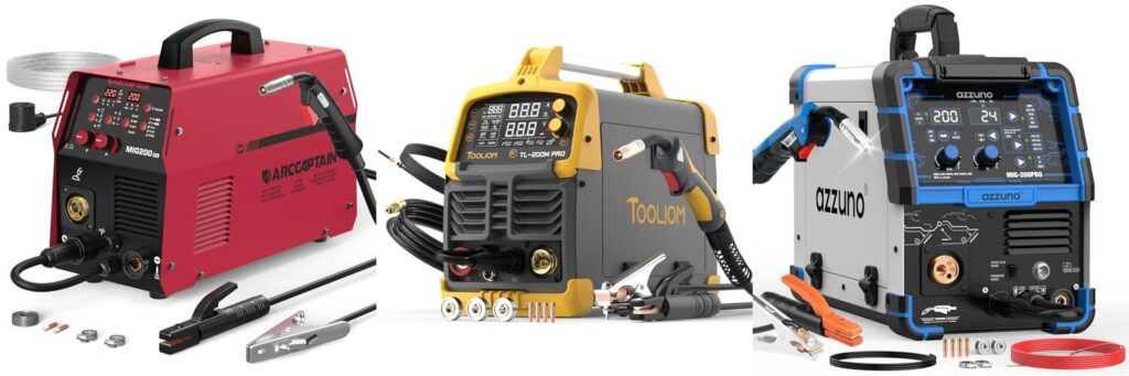 Aluminum Mig Welder For 1 4 Plate combined image