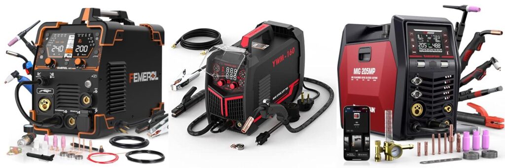 Dual Voltage Industrial Welding Machine combined image
