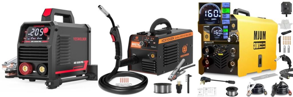 Dual Voltage Inverter Welder combined image