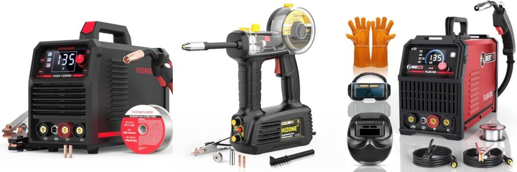 Flux Core Industrial Welding Machine combined image