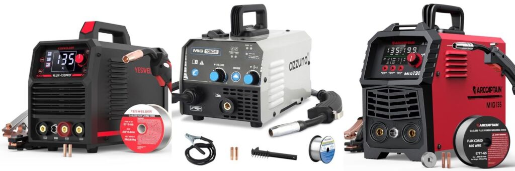 Flux Core Welder For Small Business combined image