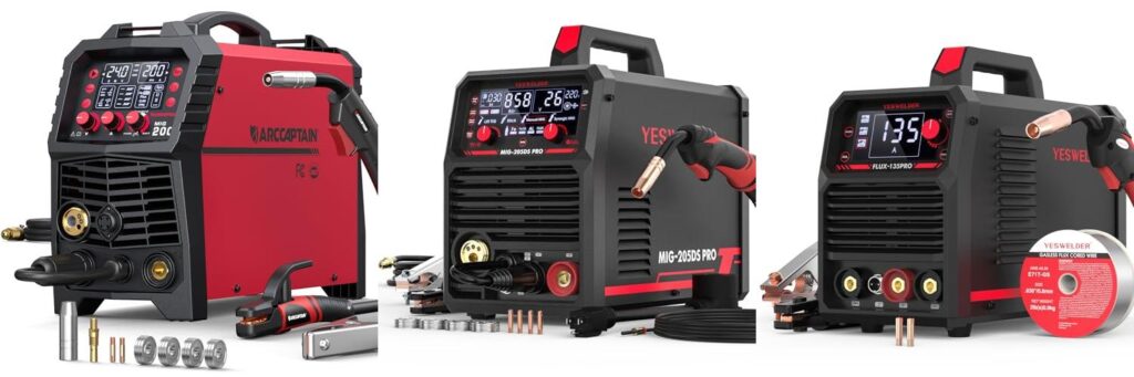 Heavy Duty Mig Welder combined image