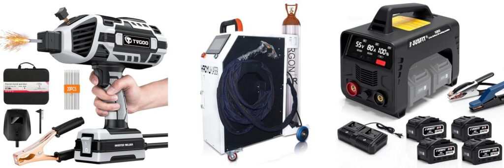 Industrial Welding Machine For Fabrication combined image