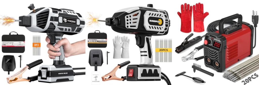 Lightweight Portable Welder combined image