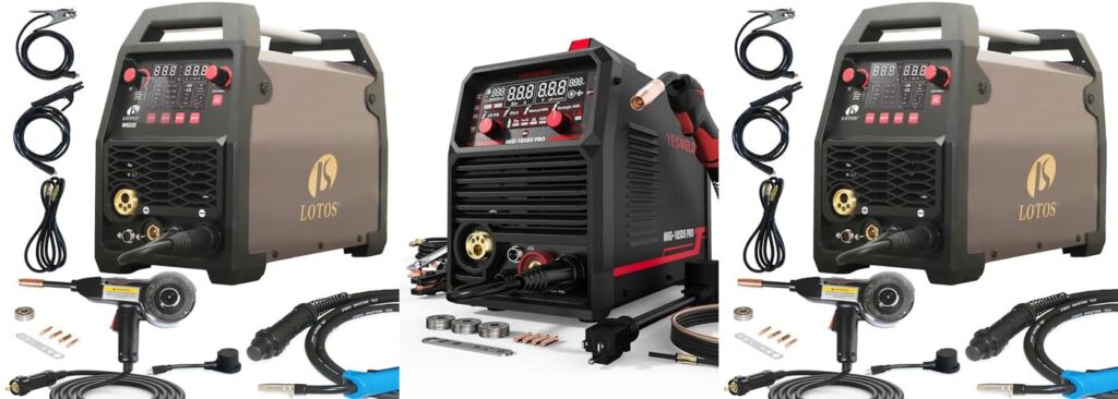 Mig Welder With Spool Gun combined image