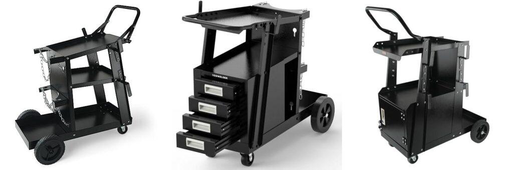 Mig Welding Cart combined image