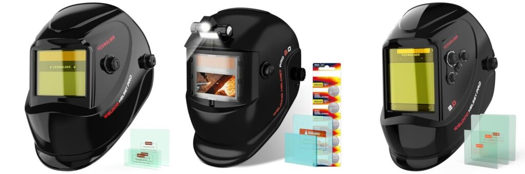 Mig Welding Mask combined image