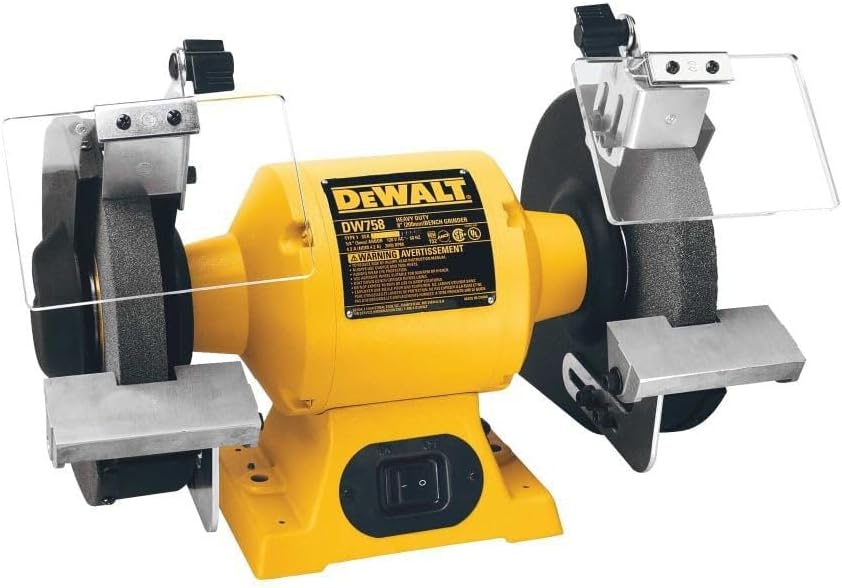 5 Best Heavy Duty Bench Grinders: Expert-Approved Picks 5 DEWALT DW758 Heavy-Duty 8-Inch Bench Grinder: A Powerful Tool for Grin