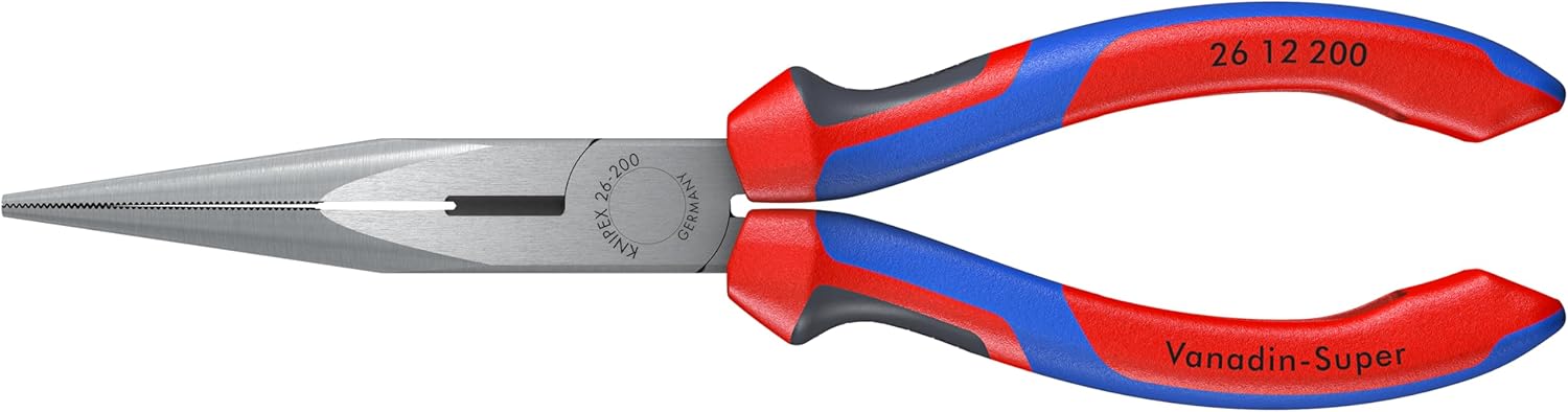 KNIPEX 8-inch Needle Nose Pliers with Cutter, an essential tool for de