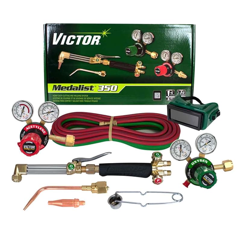 ESAB Victor Medalist 350 Heavy Duty Acetylene Cutting Torch Kit with R