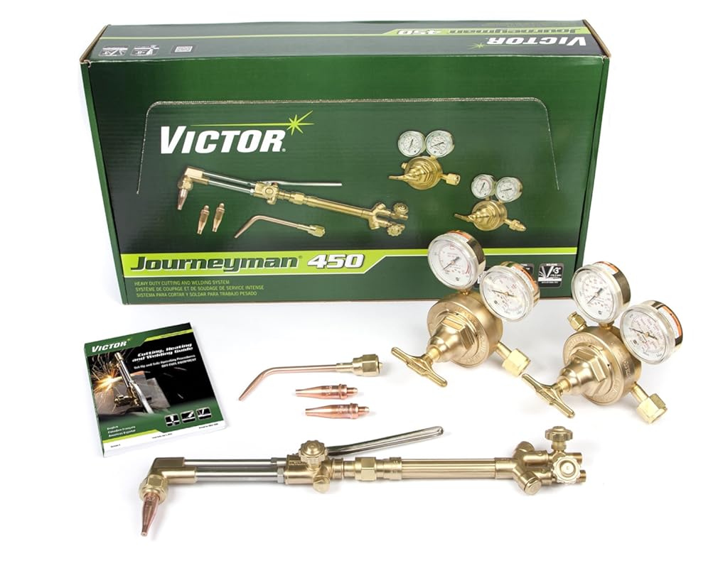 Victor Journeyman 450 SR Acetylene Cutting Torch System with Regulator