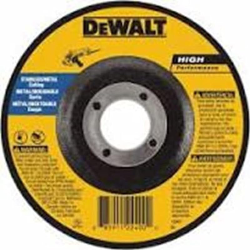 DeWalt DWA4534 T27 Metal Cut-Off Wheel, 7-Inch x .045-Inch x 7/8-Inch