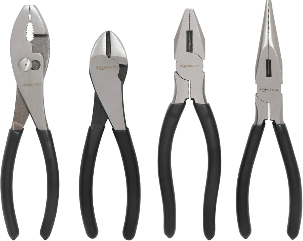 5 Best Pliers Sets: Pro-Grade Picks for Ultimate Quality 6 Amazon Basics 4-Piece Precision Pliers Set: Essential Hand Tools for V