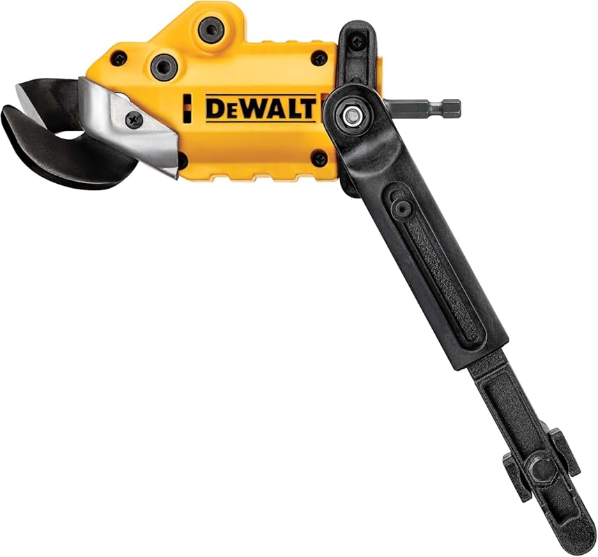 DEWALT Impact Ready Metal Shear Drill Attachment with Pivoting Head, I