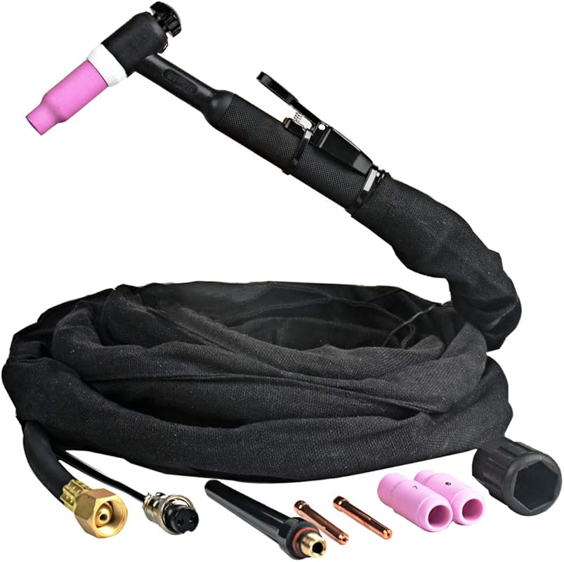 WP26 Tig Welding Torch Air-Cooled Tig Welding 13 Feet Cable,Connector:
