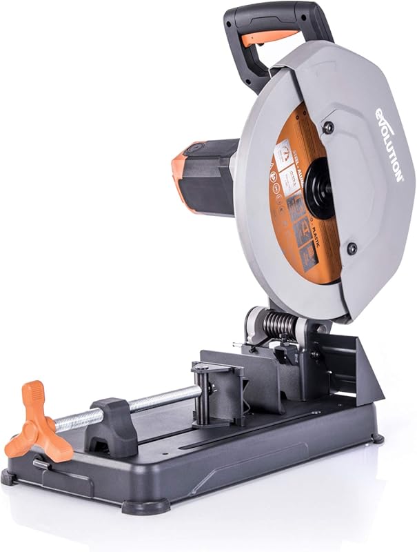 Evolution Power Tools R355CPS 14-Inch Chop Saw Multi Purpose, Multi-Ma