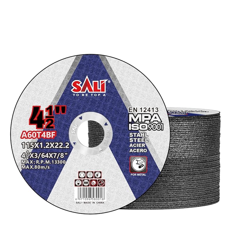 Thick 4 1/2 Inch Cut Off Wheels for Angle Grinders, Cutting Metal & St