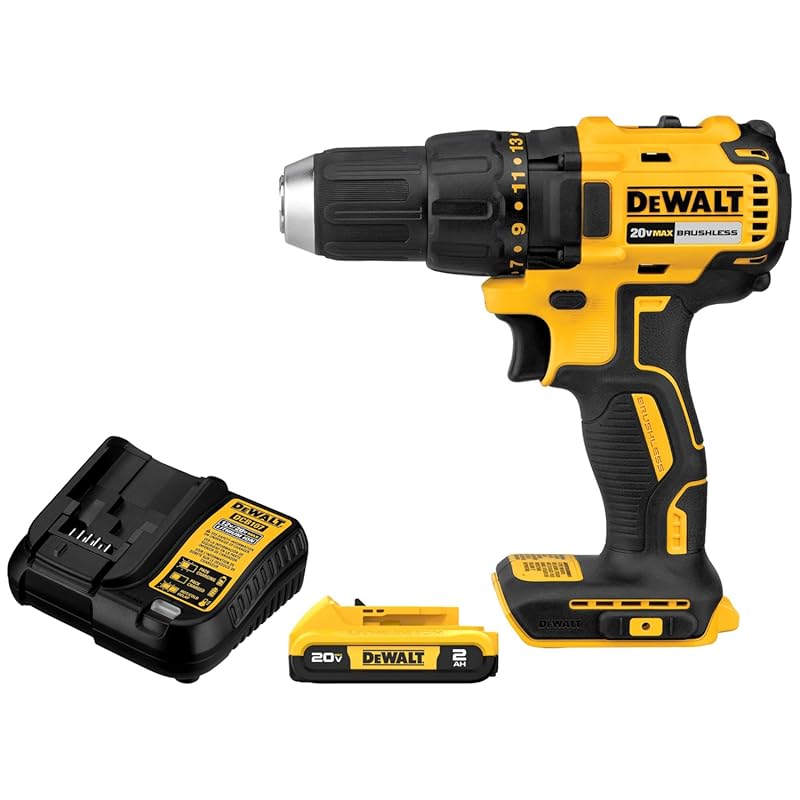 The 5 Best DeWalt Cordless Drills: Expert-Reviewed for Quality 6 DEWALT 20V Cordless Drill Driver, 1/2 Inch, 2-Speed, with Battery and