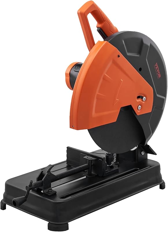 14-inch Abrasive Chop Saw, 2300W, 0-45 Degree Miter Angle for Metal Cu