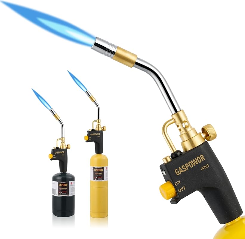 5 Best Gas Welding Torches: Our Expert Top Picks 6 Trigger Start Welding Torch Head for MAPP and Propane Gas, with Built-