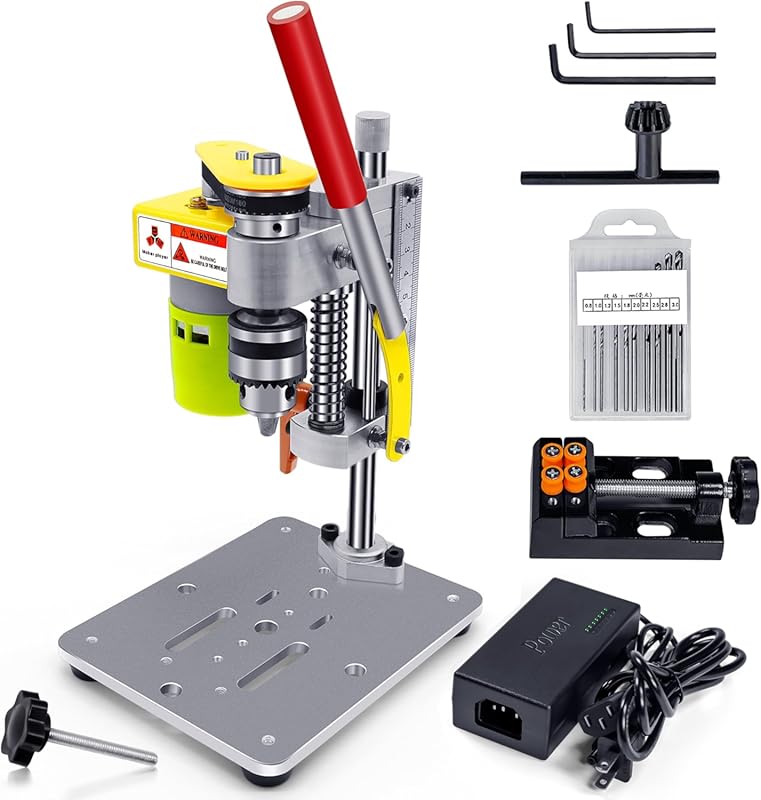 Top 5 Drills for Jewelry Making: Achieve Flawless Craft 5 Mini Drill Press, Benchtop Drill Press, Portable Electric Drilling Mac