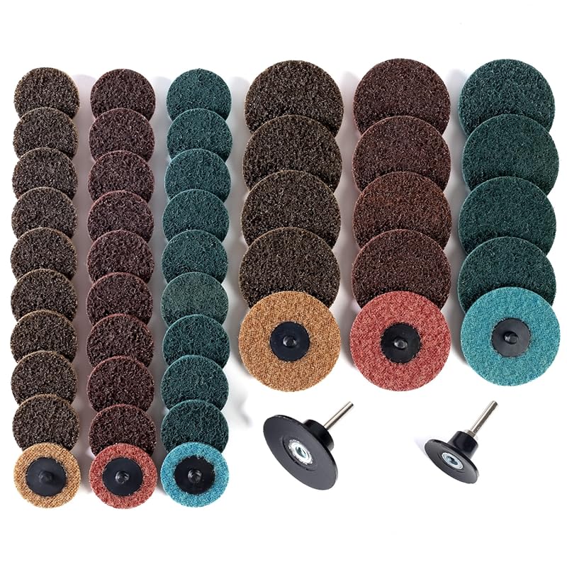 Die Grinder Quick Change Sanding Discs for Rust Removal, 2 & 3 Inch, 1