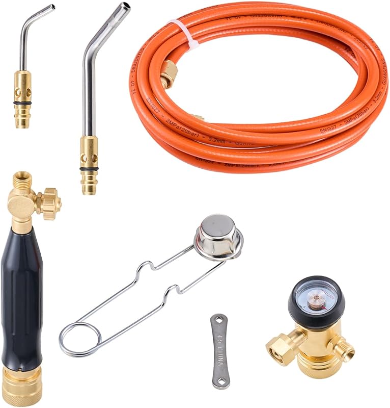 5 Best Gas Welding Torches: Expert Picks for Quality & Precision 6 VEVOR Air Acetylene Gas Welding Torch Kit with Regulator, Hose, and We
