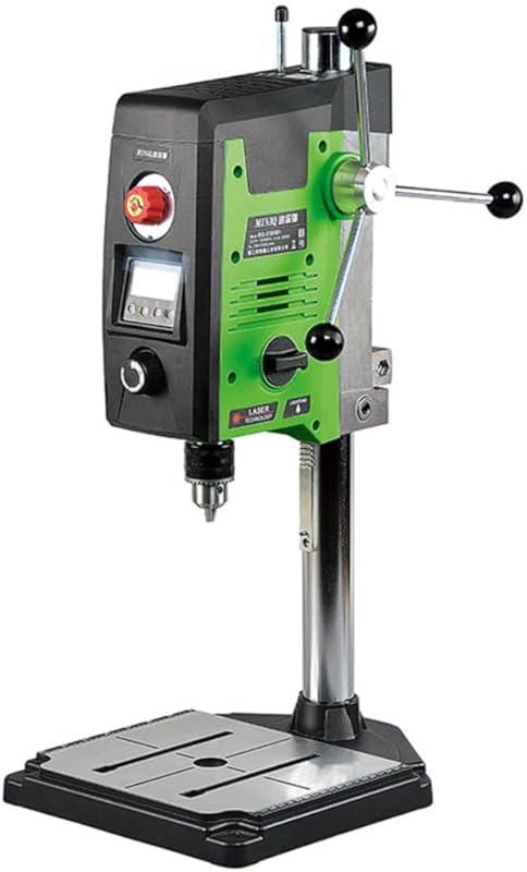 Bench Drill Stand 800W Brushed digital display Mini Electric Bench Dri
