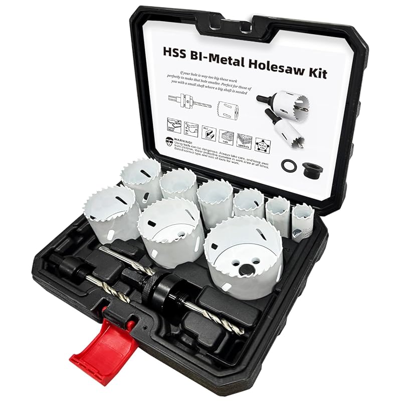 Top 5 Best Wood Hole Saw: Expert-Tested for Superior Performance 4 Greywolf 15 pcs Bi-Metal Hole Saw Set, M42 8% Cobalt HSS Hole Saw Kit