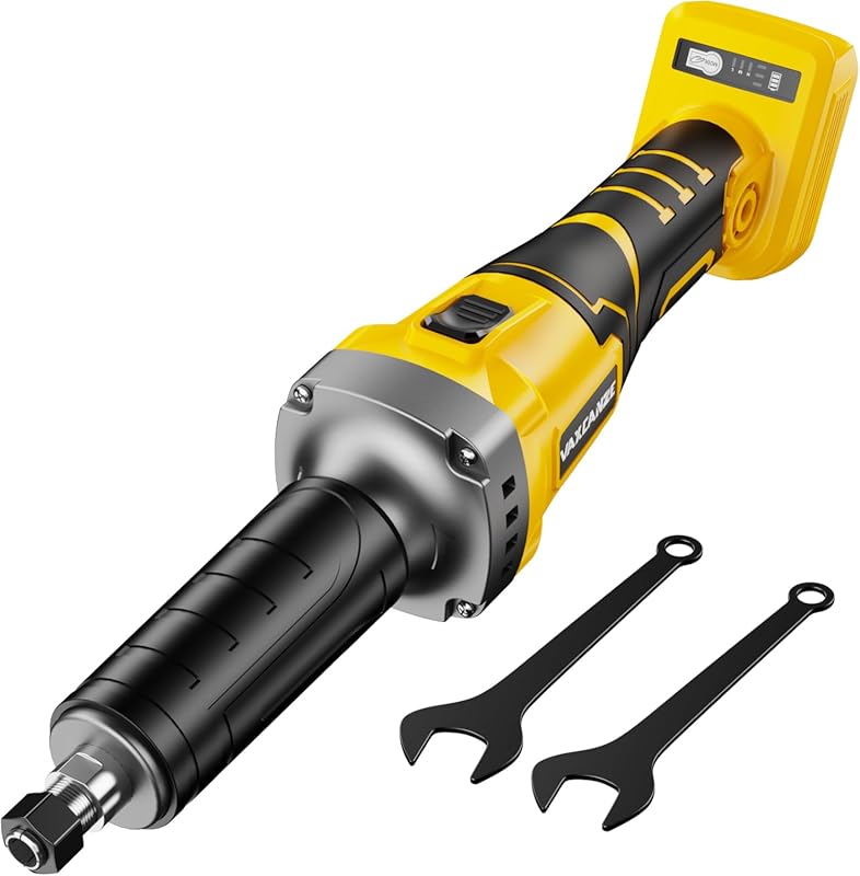 Brushless Braking Variable Speed Die Grinder with 1/4-inch Chuck, Dewa