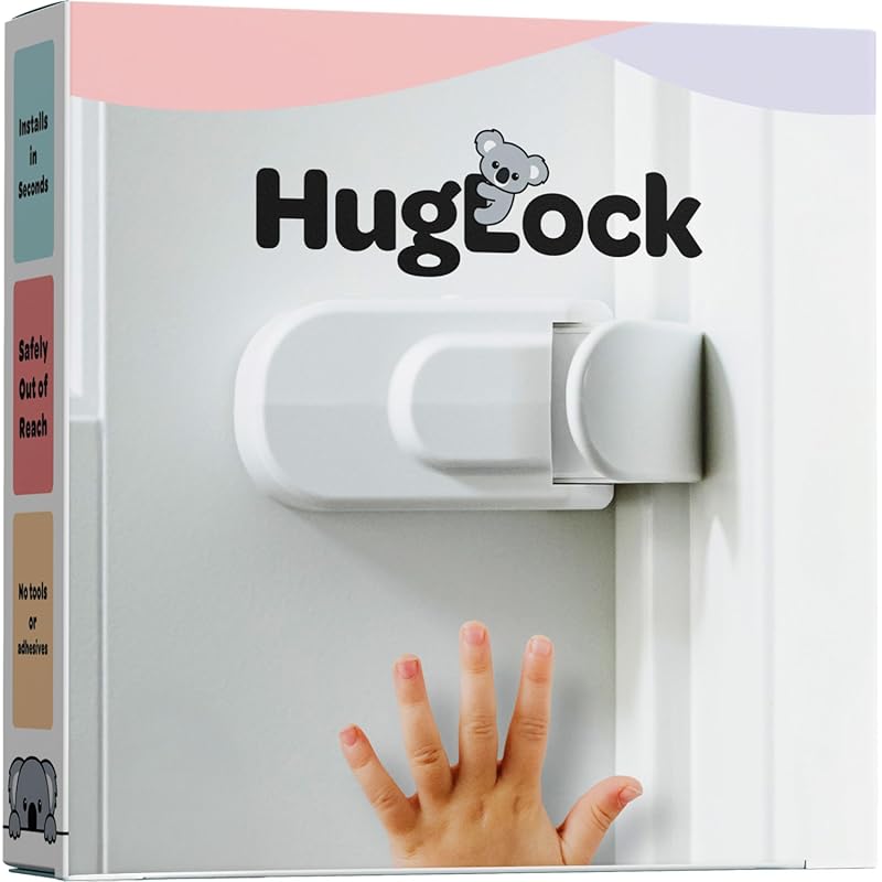 Best Childproof No-Drill Door Lock: Kids Can't Reach, Fits Knobs, Leve