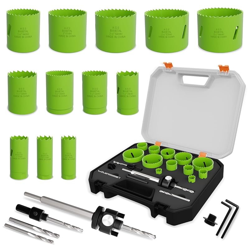 Top 5 Best Wood Hole Saw: Expert-Tested for Superior Performance 3 Versatile Bi-Metal Hole Saws for Wood, Thin Metal, and PVC, 3/4 to 2-1