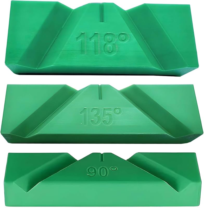 Bench Grinder Drill Bit Sharpener Guide Jig for 90, 118, and 135-Degre