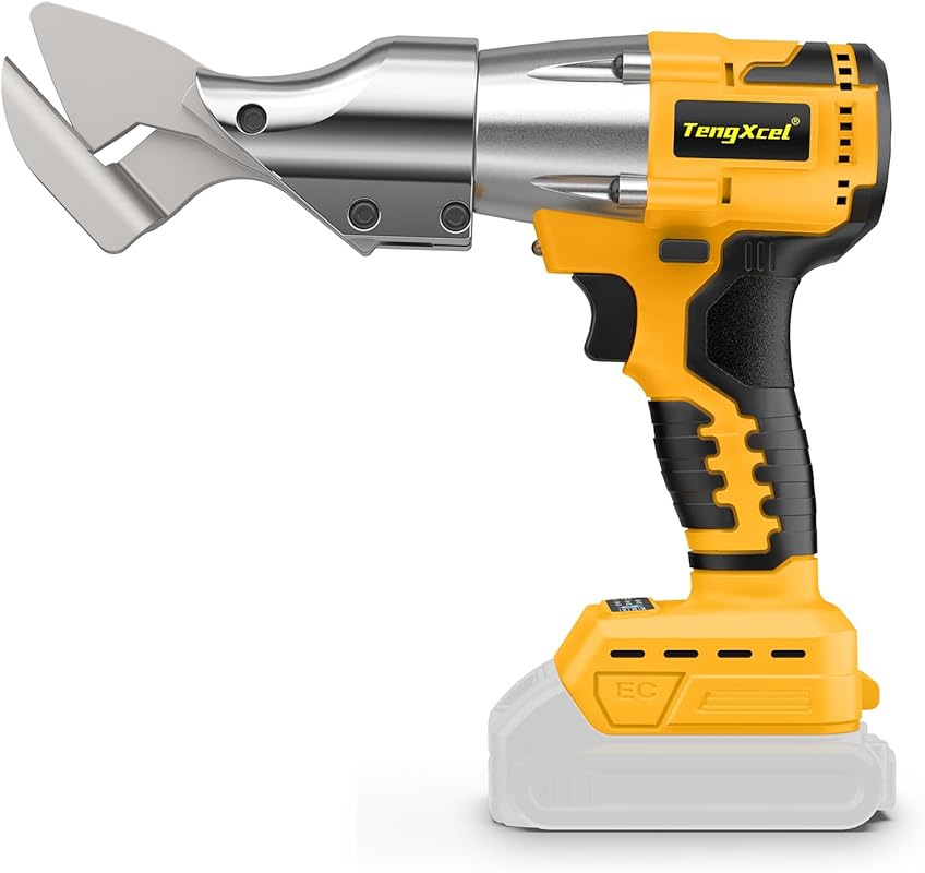 Dewalt 20V Cordless Metal Shears, 14GA Steel, with 360° Pivoting Head 