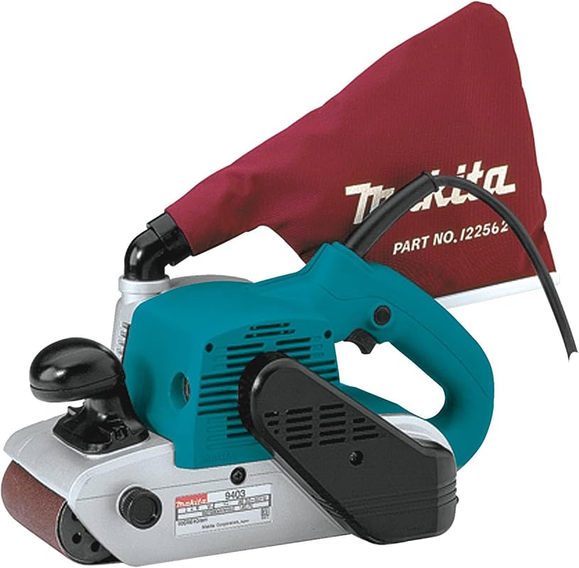 Makita 4x24 Inch Belt Sander: Ideal for Large Area Wood Sanding and Fi