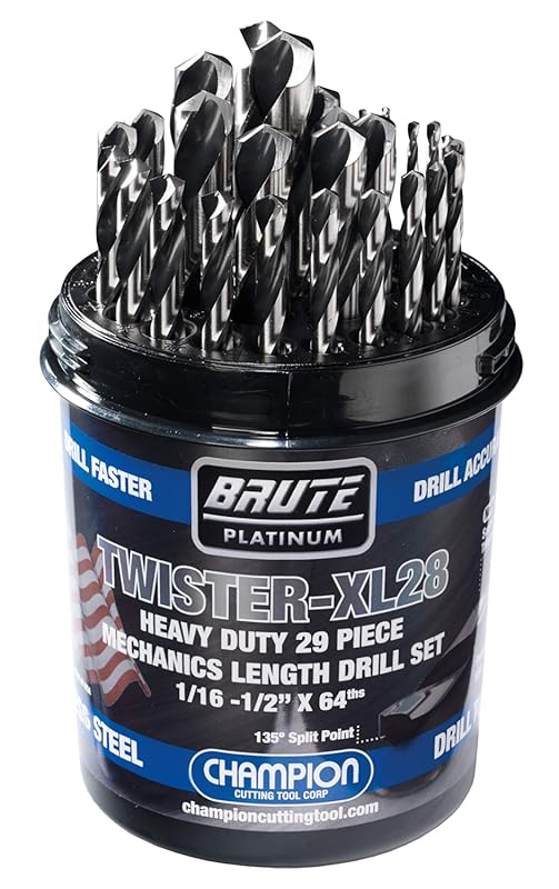 Champion Brute Platinum 29-Piece HSS 1/16-1/2